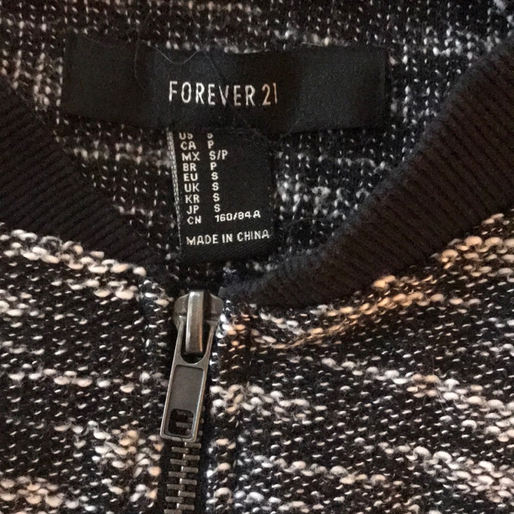 Zippered bomber jacket - Picture 4 of 6